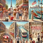Les touristes chinois intensifient leurs voyages européens estivaux, tandis que les Américains réduisent